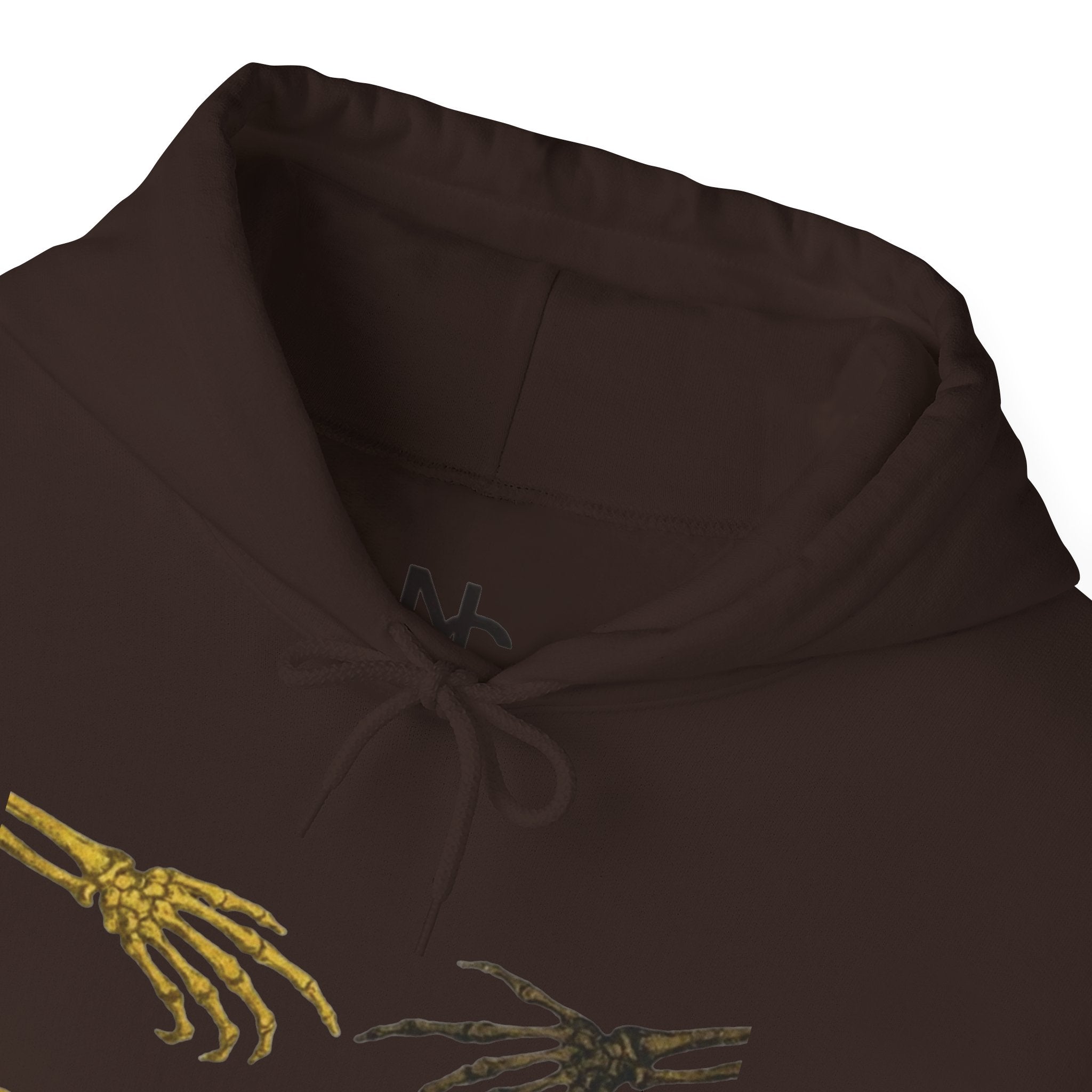 Do You Love Me? Skeleton Hands Hoodie — Gothic Valentine Pullover