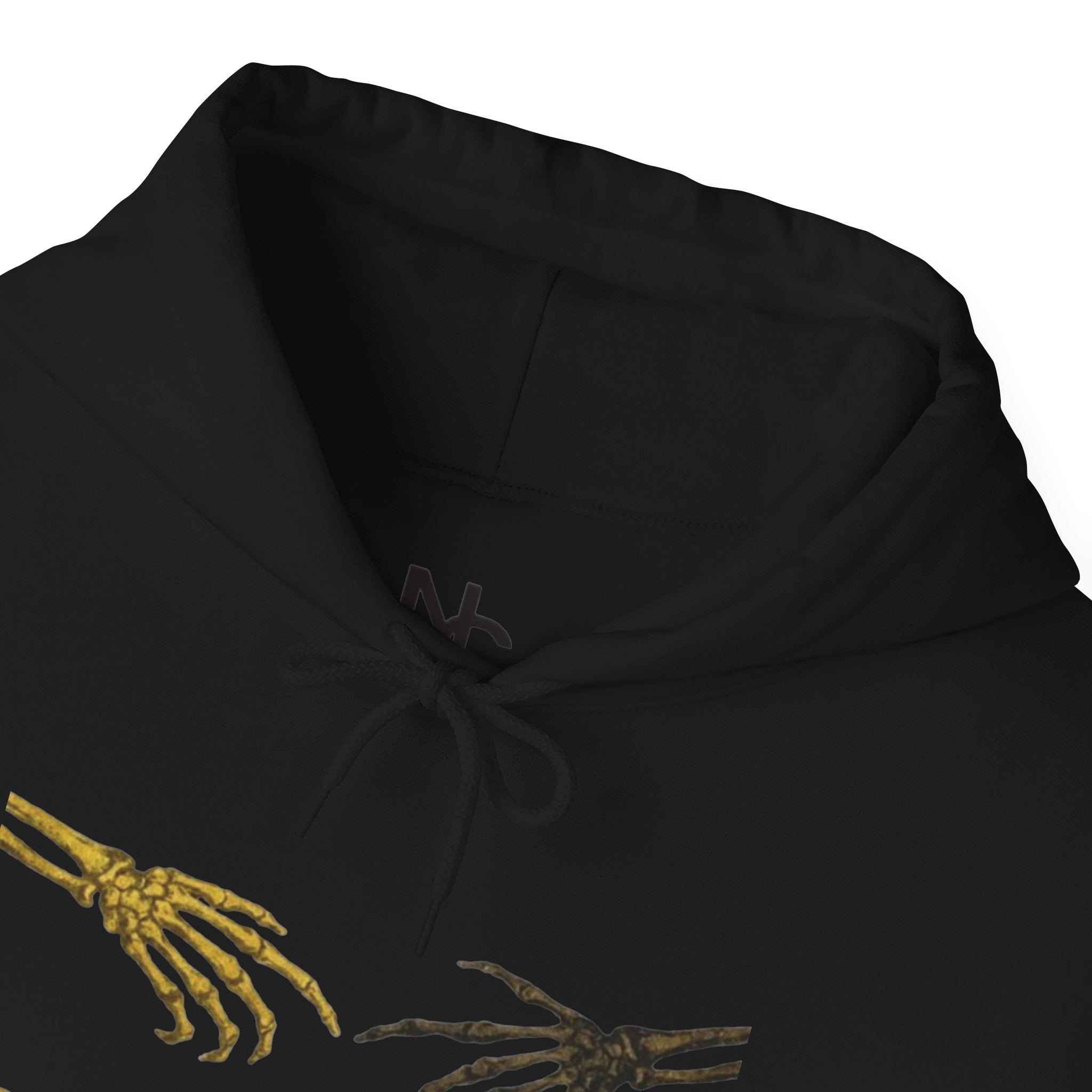 Do You Love Me? Skeleton Hands Hoodie — Gothic Valentine Pullover
