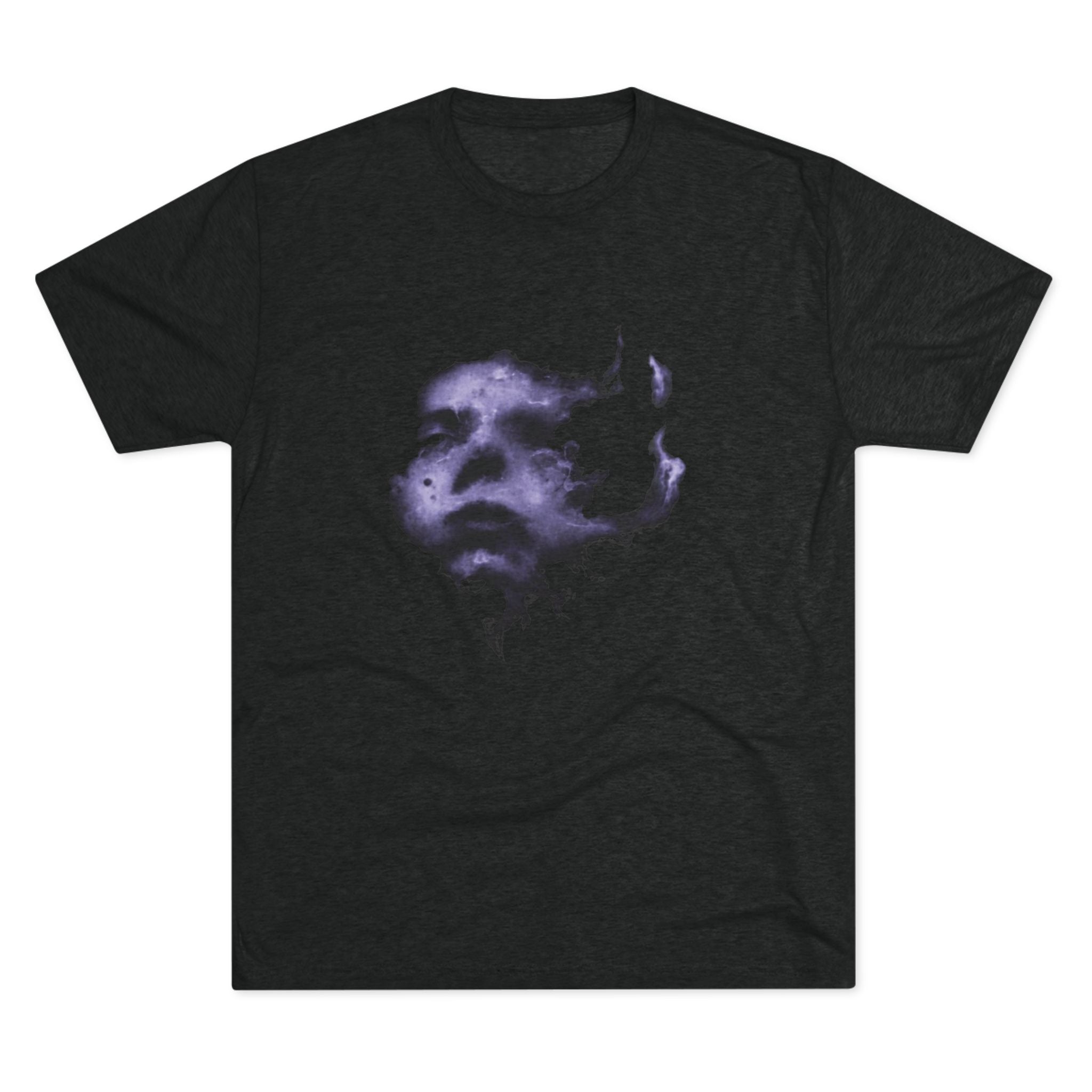 I Burned I Bled Tee — Gothic Face Graphic T-Shirt