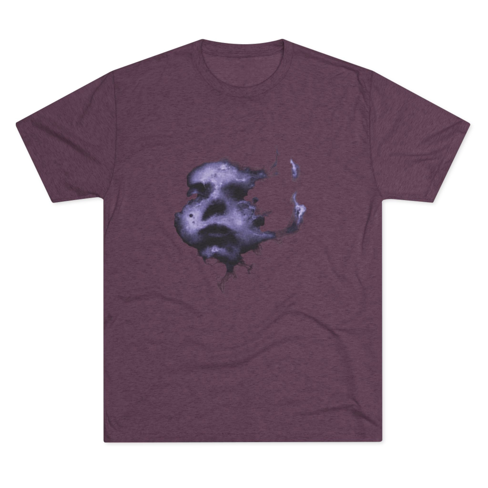 I Burned I Bled Tee — Gothic Face Graphic T-Shirt