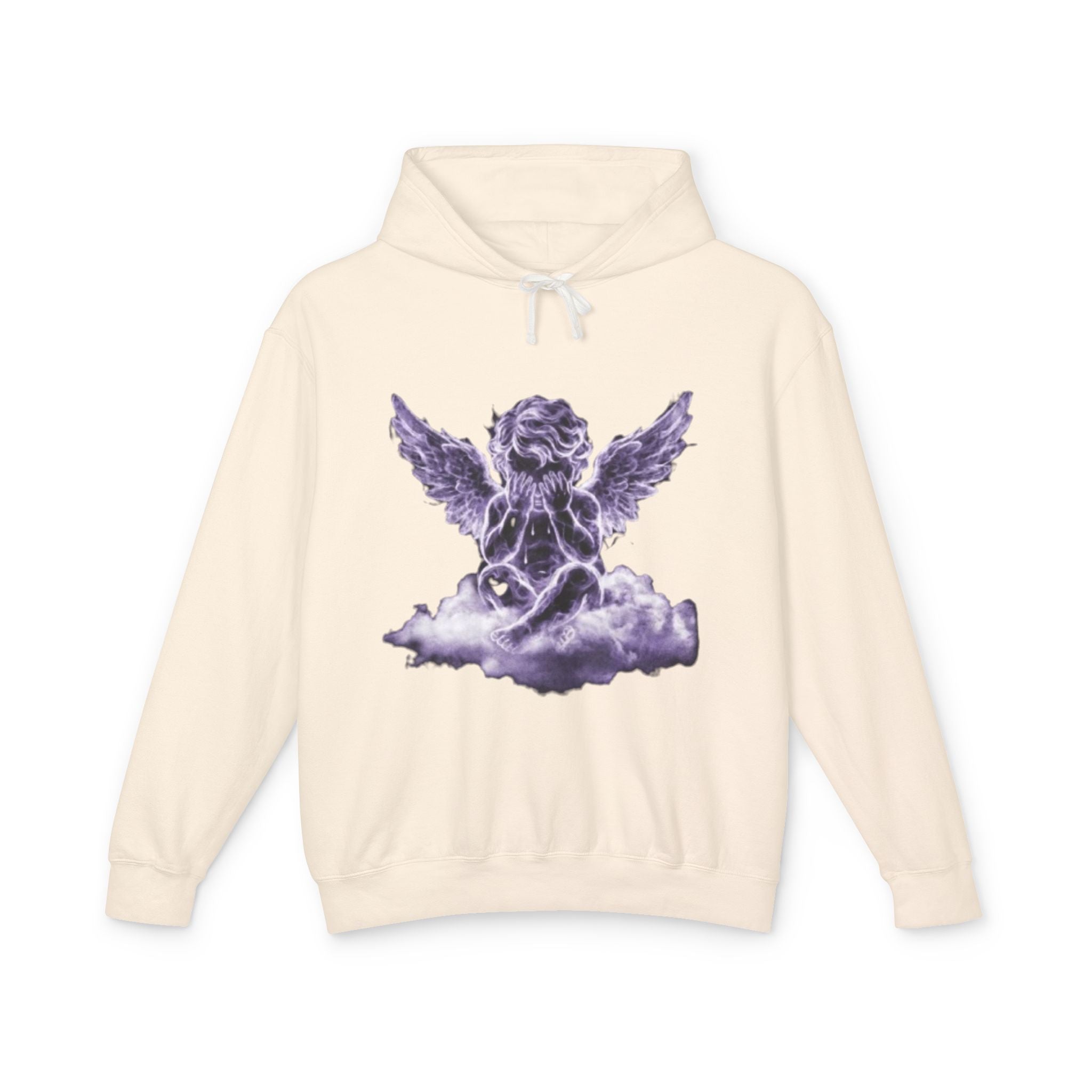 Angel Cherub Hoodie — 'I Dreamt, I Wept' Graphic Pullover