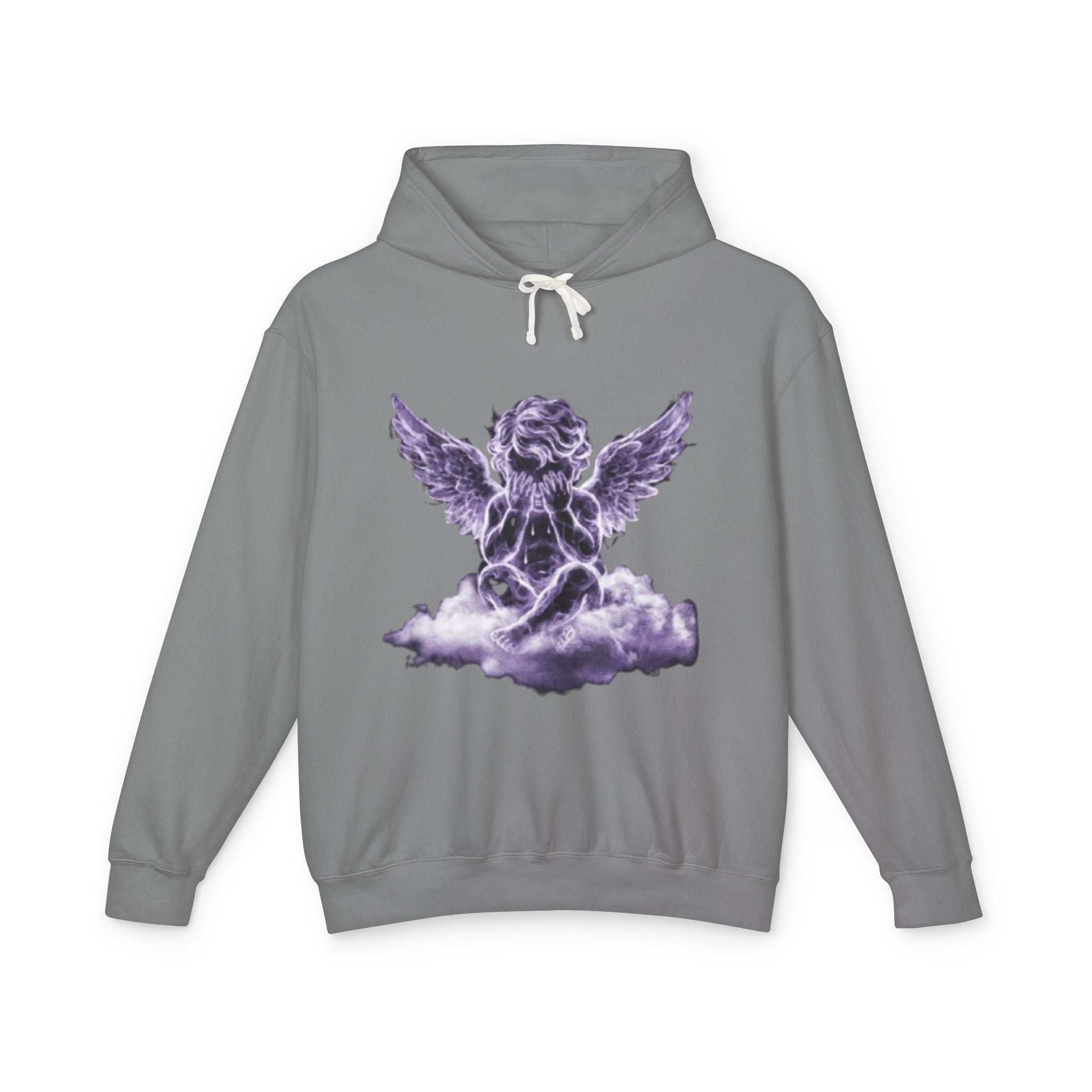 Angel Cherub Hoodie — 'I Dreamt, I Wept' Graphic Pullover
